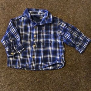 Boys plaid shirt